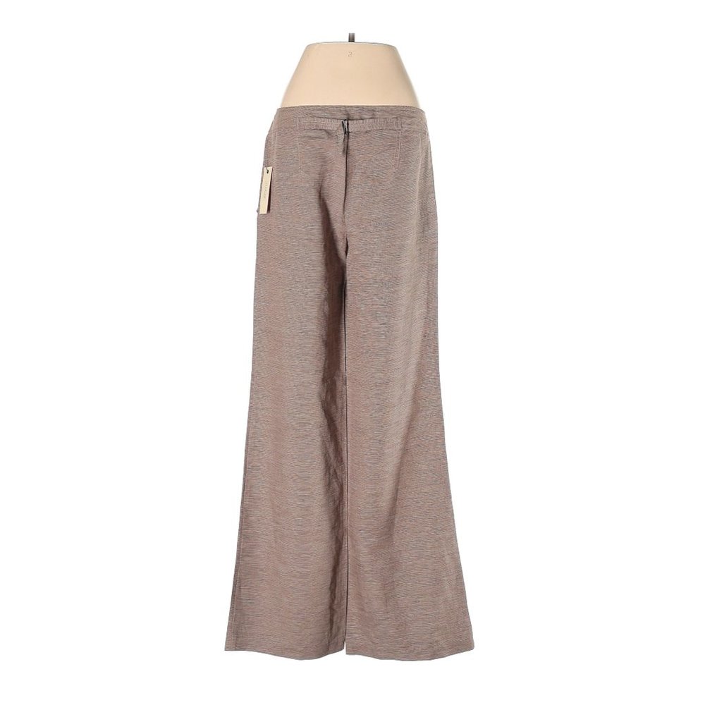 Max STUDIO M Brown Camilla Wide-Leg Pants sz 4 NEW - Picture 2 of 6